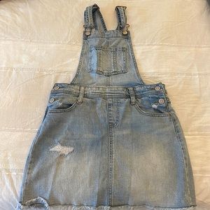 Girls skirt overalls